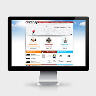 Districap, Security products – Ecommerce Websites + Design + Dev